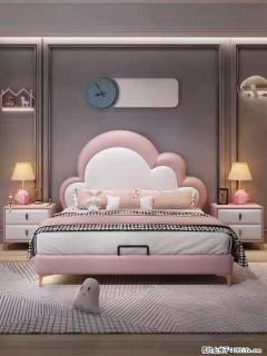 佛山大厂货，高质量仿真皮，实木床边，高密度海绵，带实木床板，全新包装，特价处理 - 图木舒克28生活网 tmsk.28life.com